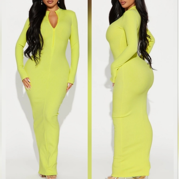 Citron Rina Dress - Picture 1 of 1